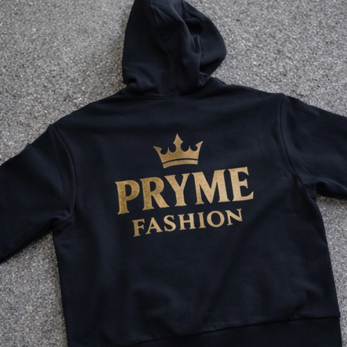PRYME Oversize Hoodie - Golden Crown Damen