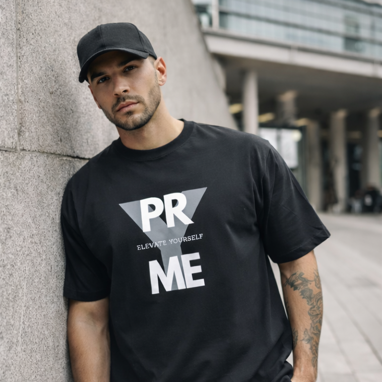 PRYME Oversize T Shirt - Elevate Yourself