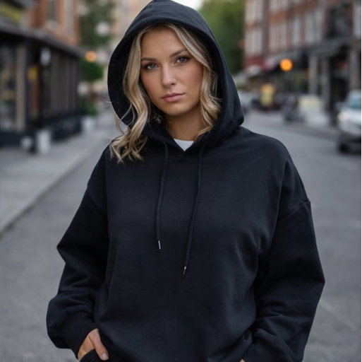 PRYME Oversize Hoodie - Golden Crown Damen