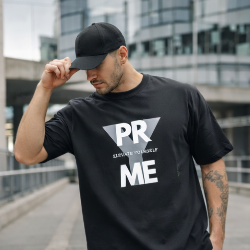 PRYME Oversize T Shirt - Elevate Yourself