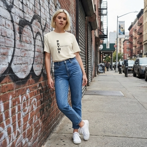 PRYME Oversize T Shirt - Elevate Yourself Damen